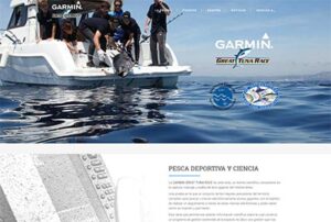 Página web Great Tuna Race creada por Robert Sisteré. Desarrollador web y diseñador web El Masnou