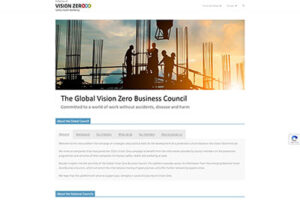 Página web Vision Zero Business Forum creada por Robert Sisteré. Desarrollador web Barcelona.